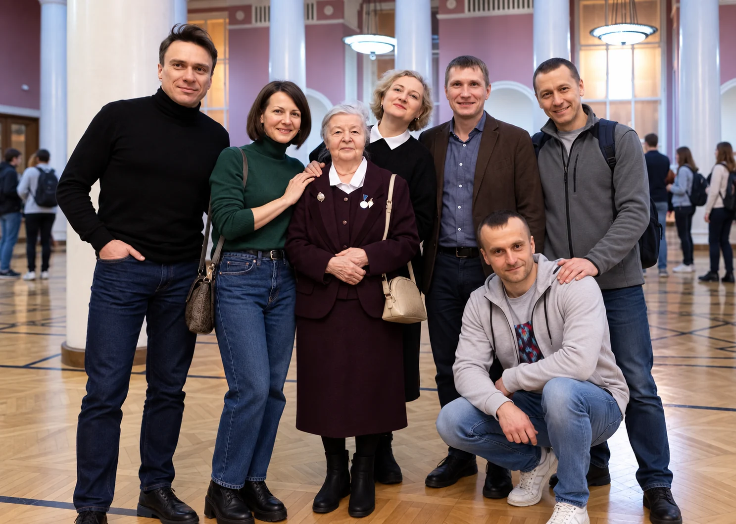 Ученики и преподаватели СУНЦ МГУ